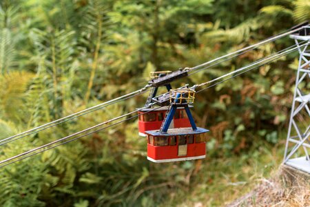 Transport cabin wire rope photo