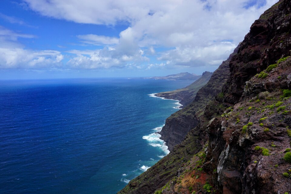 Las palmas sea mountain