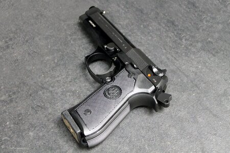 Handgun firearm weapon photo