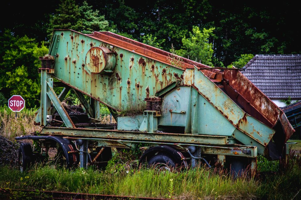 Old wreck transport