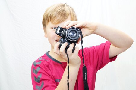 Action white photographer