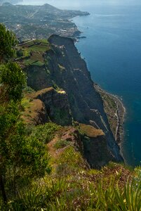 Madeira cliffs atlantic photo