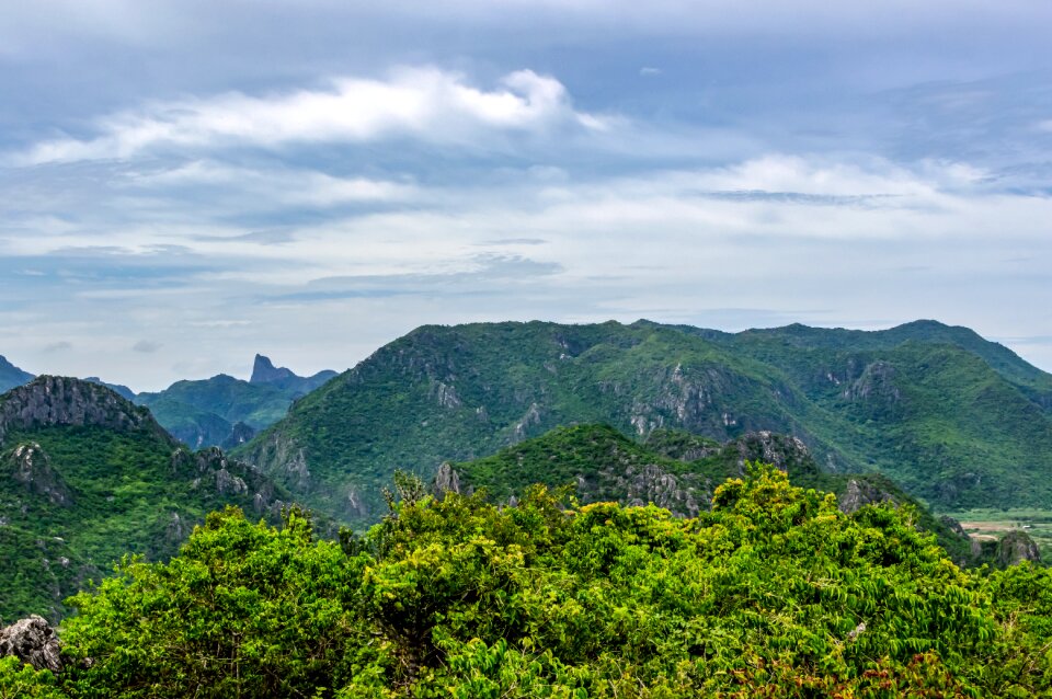 Landscape nature range