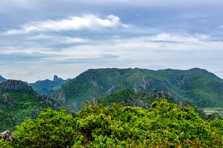 Landscape nature range