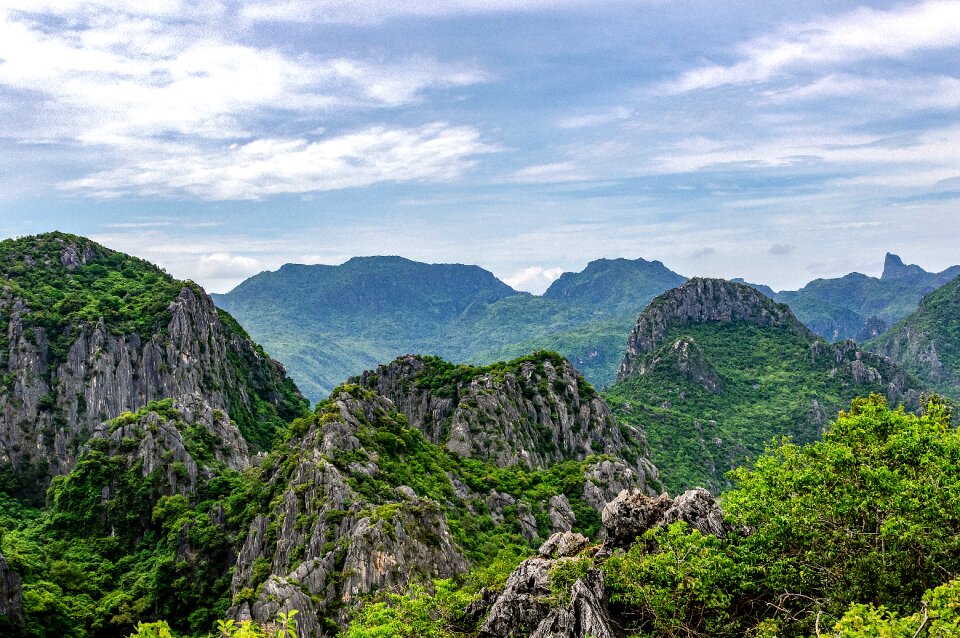 Landscape nature range