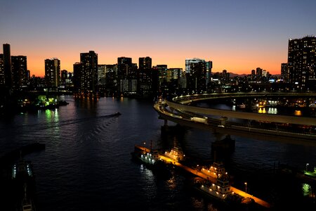 Tokyo famous bay area