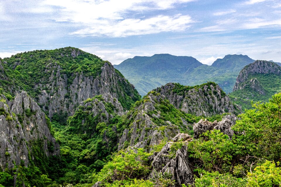 Landscape nature range