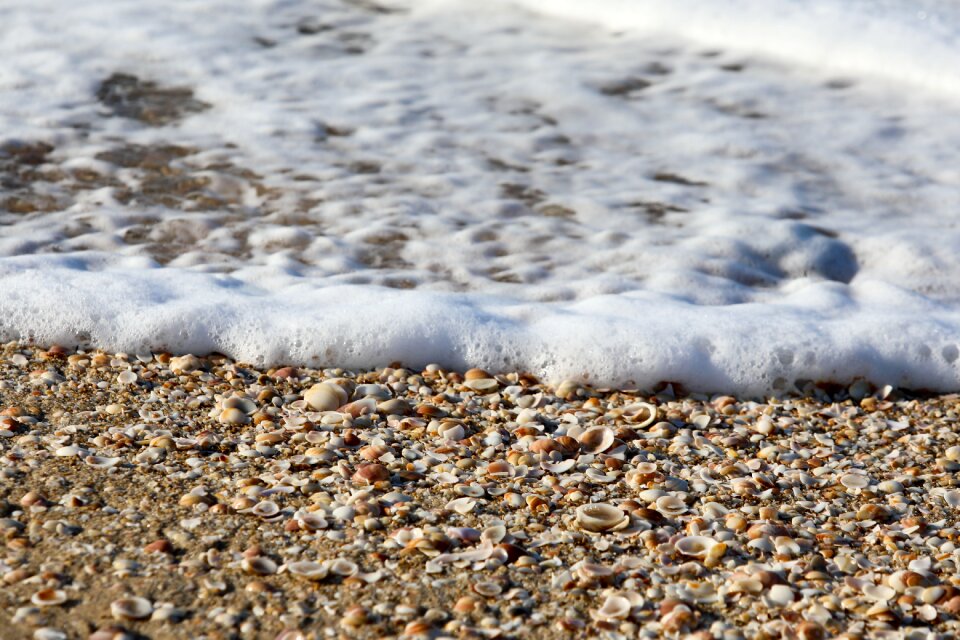 Water ocean sand