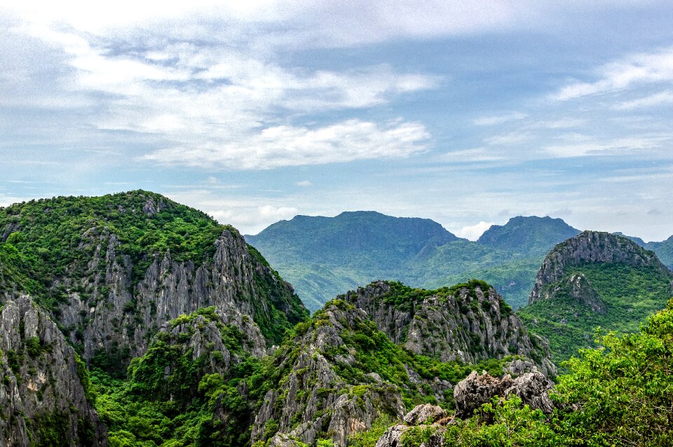 Landscape nature range