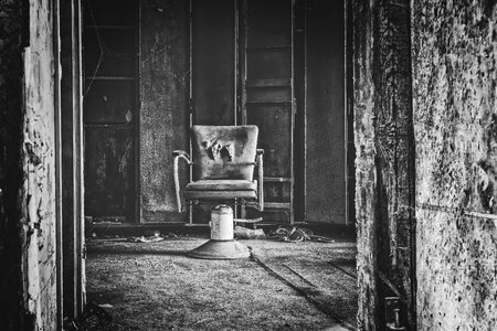 Interrogation gloomy lost places photo