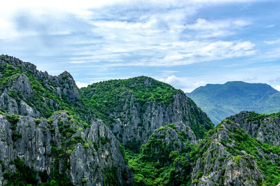 Landscape nature range