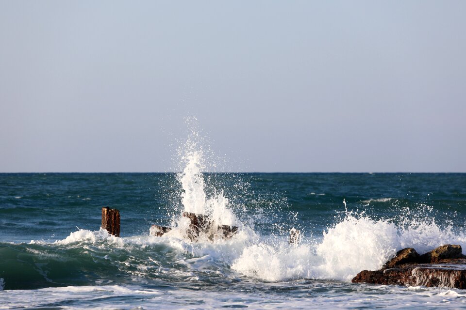 Water ocean sand photo