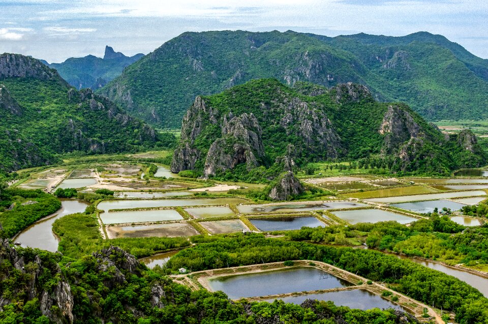 Landscape nature range