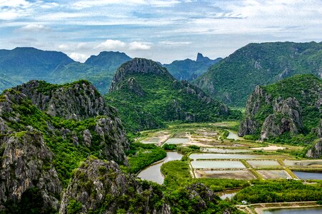 Landscape nature range