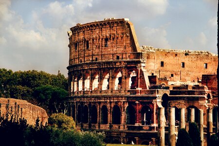 Rome amphitheater colosseum