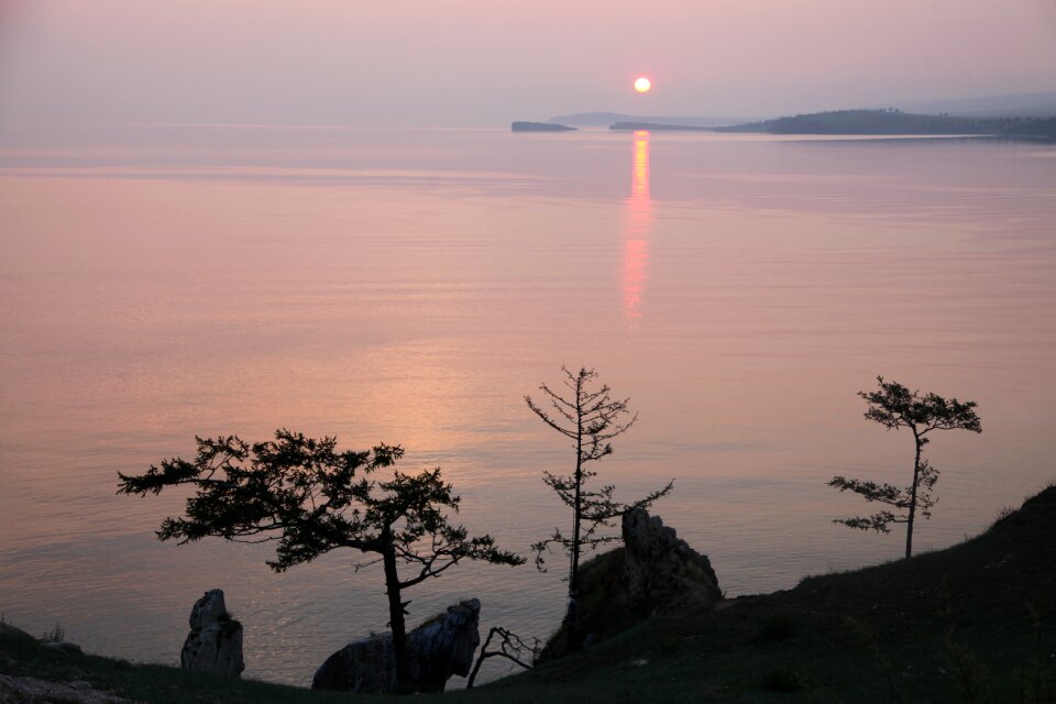 Baikal russia sunrise