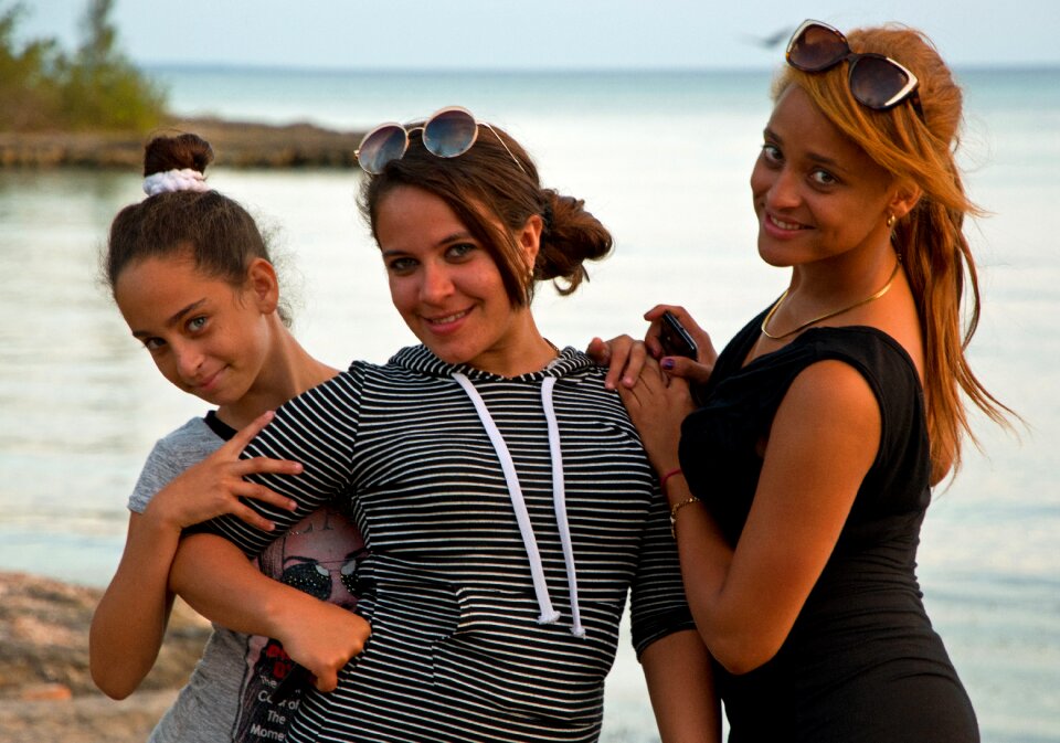 Youth group girls women