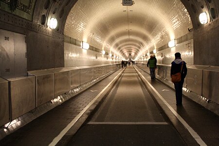 Tunnel traffic road photo