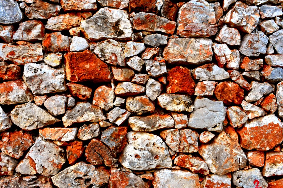 Stone rock masonry photo
