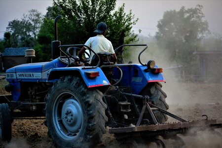Ploughing field nature