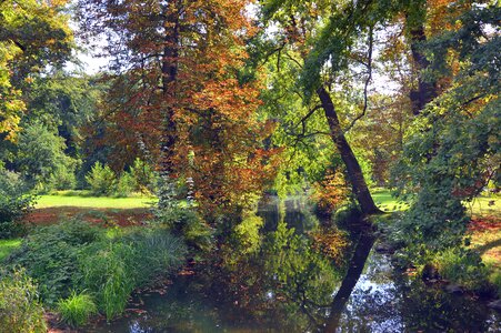 Channel water mirroring photo