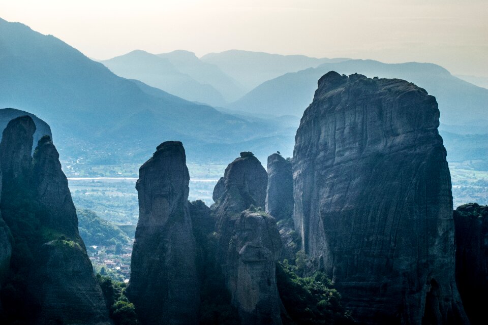 Landscape scenery cliff