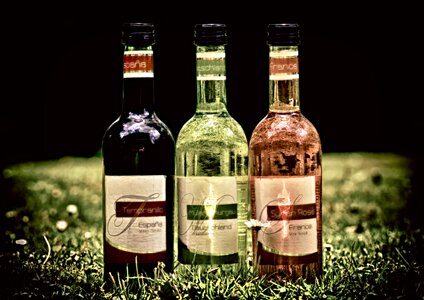 Weinstube alcohol bottles photo