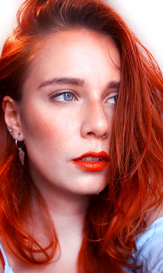 Beautiful makeup portrait