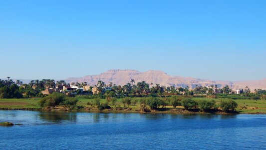 River mountain landscape