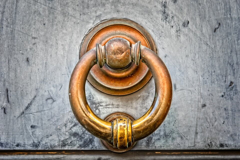 Metal antique handle