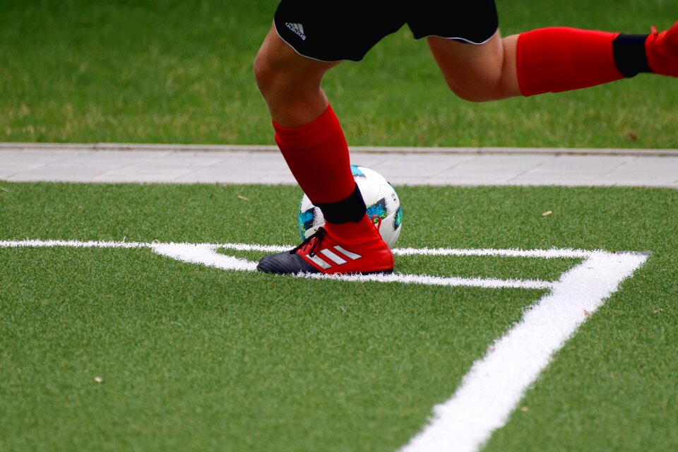Ball sports kick football match