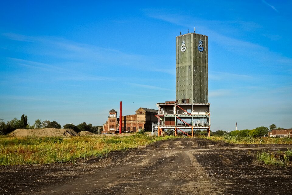 Industry abandoned old photo