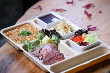 Chinese meal box gourmet convenient