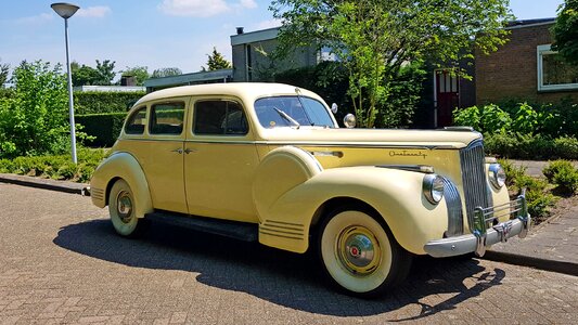 Retro automotive classic car