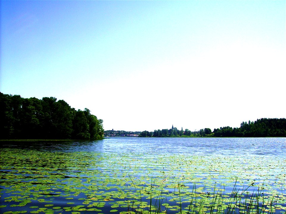 Picture of Frösjön lake in Södermanland