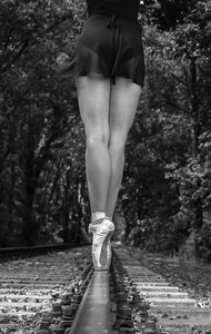 Ballerina dancer human photo