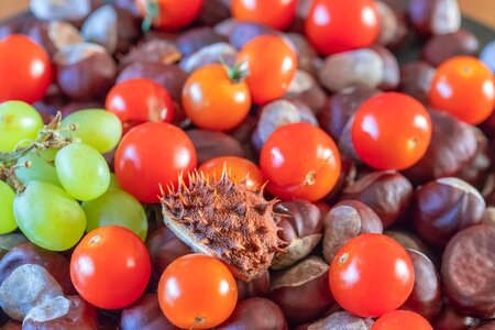 Assortment fruits seasonal