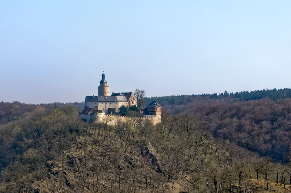 Castle tower building