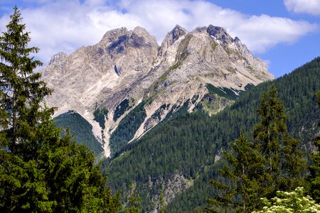 Mountains panorama rock