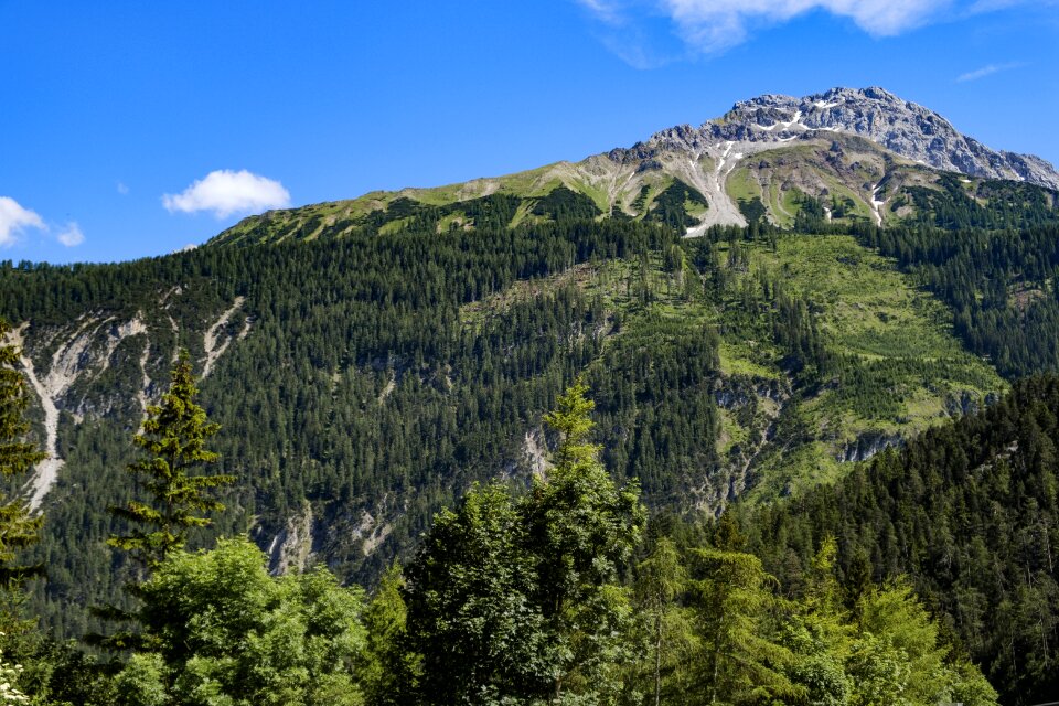 Mountains panorama rock