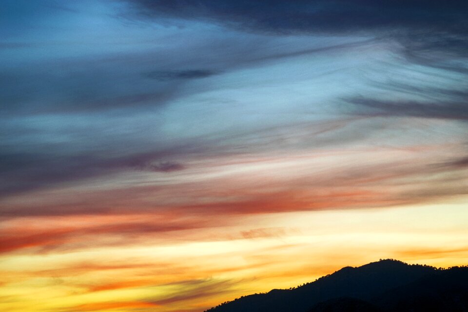 Landscape color romantic