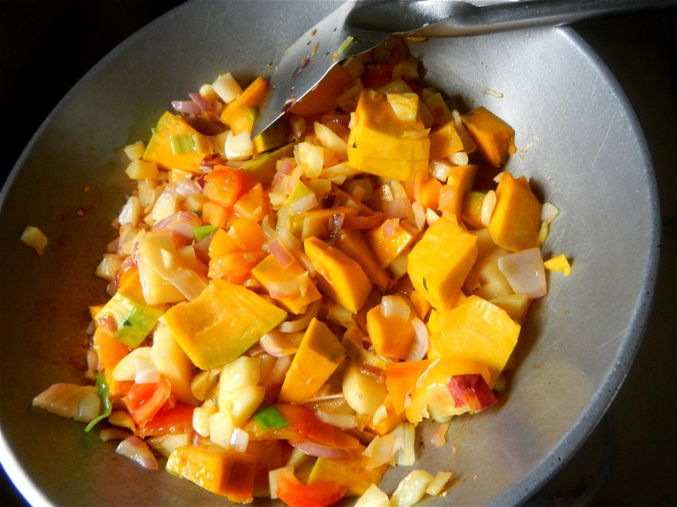 Home cooking of ginisang sayote, ampalaya and carrots during the COVID-19 pandemic in Baliuag, Bulacan Timeline of the 2020 coronavirus pandemic in the Philippines  2020 coronavirus pandemic in the Ph