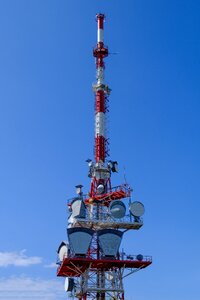 Radio antenna radio relay mobile