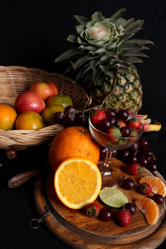 Orange plant fruit