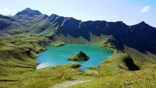 Nature panorama alpine
