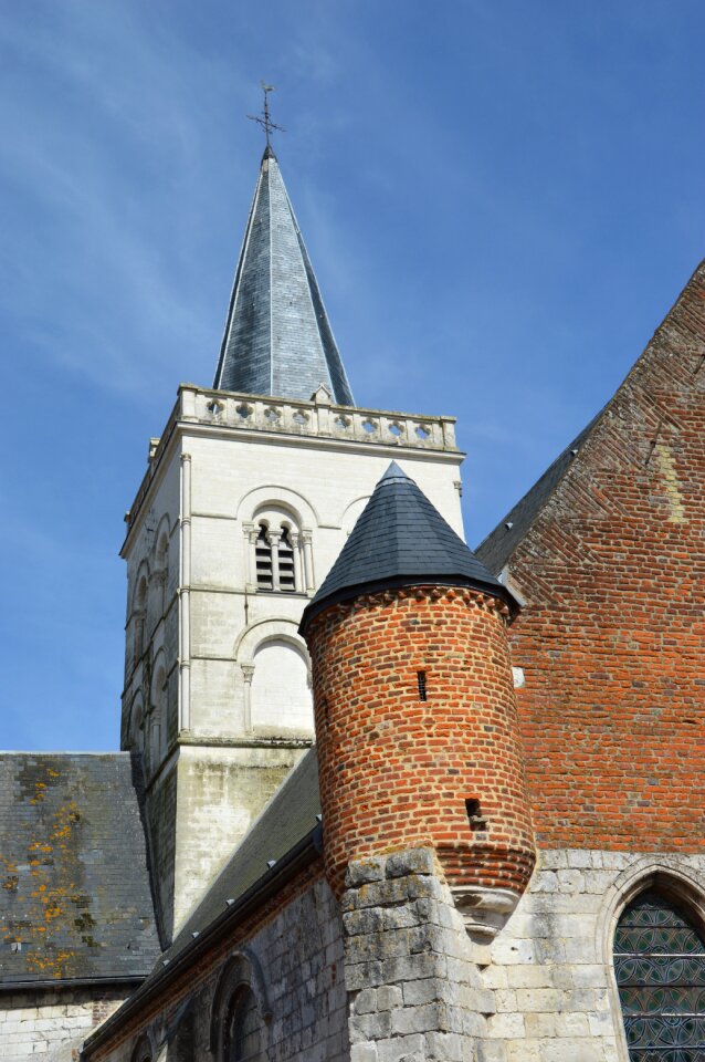 Church of st nicholas ecques romanesque tower