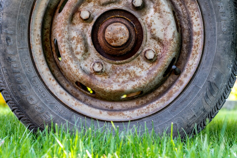 Metal rusted broken