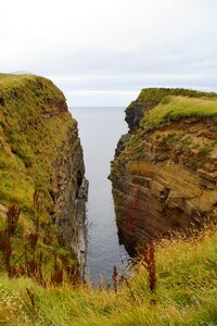 Steep passage sea photo