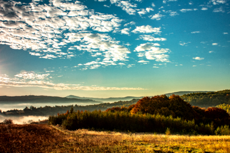 Mountains view mood photo