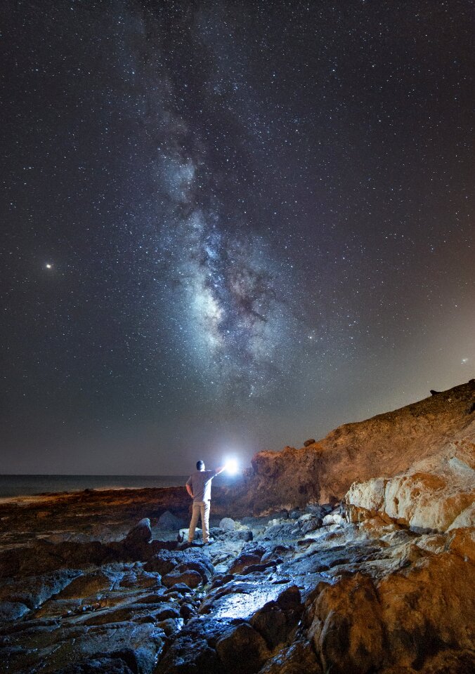 Starry sky sky universe